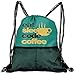 Produktbild ziHeadwear Programmer-eat-Sleep-Code-Coffee Drawstring Bag Sport Gym Sack Bundle Backpack Daypack for Men and Women Outdoor Shopping Satchel Rucksack