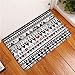 Produktbild XUEBINER 13 Style Geometric Patterns Print Carpets Anti-Slip Floor Mat Outdoor Rugs Front Door Mats 40X60