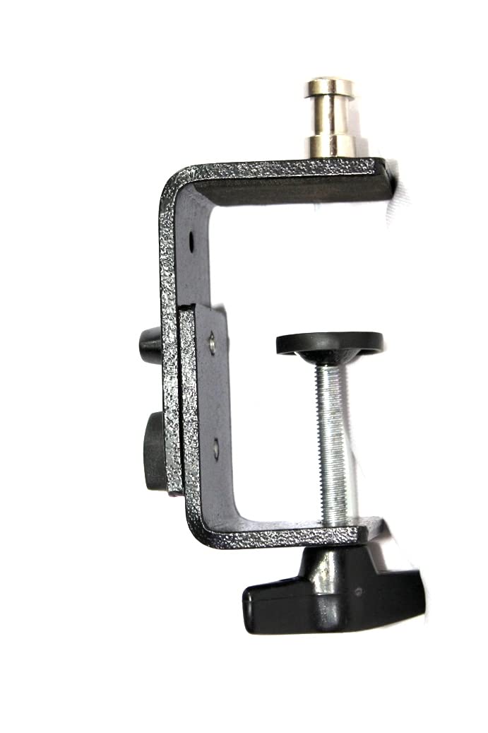 SHOPEE Metal Table Clamp Mic/Tablet Scissor Arm Stand Bracket Clamp Desktop Monitor Lamp Work Light Mounting C-Clamp