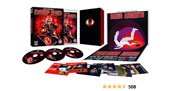 Deep Red Blu Ray Import Amazon Fr David Hemmings Dario Nicolodi Gabriele Lavia Dario Argento David Hemmings Dario Nicolodi Dvd Et Blu Ray