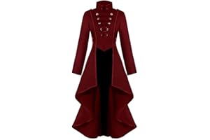 Vectry Mujer Gótico Steampunk Botón Corsé De Encaje Disfraz De Halloween Abrigo Chaqueta De Abrigo 2019 Nuevo Chaqueta Casual Abrigos Mujer