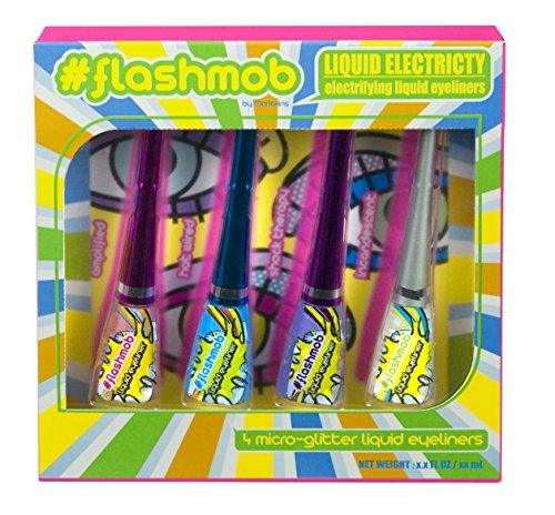 Flashmob Liquid Electricity Electrifying Eyeliners, waterproof, flüssiger Lidschatten, 4 Farben