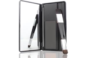 VOLLUCK Hair Root Colour Touch up, Long-lasting Natural Root Cover up for Hairline, Bald Spots 8g (Grey)