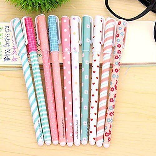 tfrdertuuigf Gel Pens Pastel Colouring Pen for Writing Drawing (10pcs Random Colors )