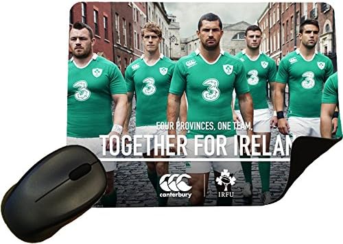 Rugby 005 - Ireland Team 2 Mouse Mat/Pad - By Eclipse Gift Ideas