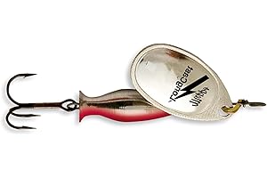 Cuiller Tournante A Palette Ovale - Mepps Aglia Long Cast N°4-17G - Argent