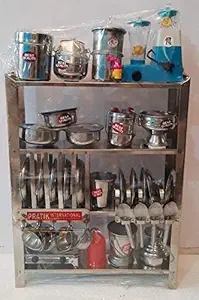 anupriya bhatukali kids toys miniature kitchen set- Multi color