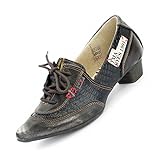  TMA Damen Halbschuhe 1811 Perlschwarz 42