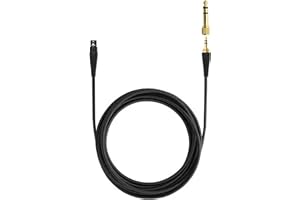 beyerdynamic original reservdel PRO X kabel 1,2 m, rak anslutningskabel Mini XLR till 3,5 mm kontakt inkl. 6,35 mm adapter