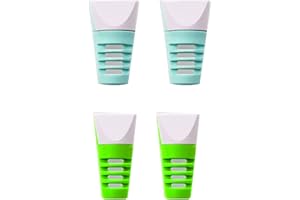 Jancosta Pack of 4 Charging Cable Protector Saver Organizer Protective Wire Cord Sleeve Compatible for Macbook (Blue and Green)