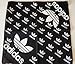 Price comparison product image 100% cotton ADIDAS bandana (black and white)