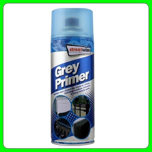 Streetwize SWCHEM29 Paint Primer Grey Quick Dry Paintwork Garage Workshop