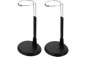 JOINPAYA 2 Stück Puppen Stützrahmen Stofftier Halterung Action Figuren Halter Basis Puppen Rack Ständer Action Figur Display Ständer Verstellbarer Puppenständer Puppenständer