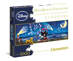 Clementoni Disney Mickey and Minnie Panorama Puzzle (1000 Piece)