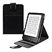 Produktbild kwmobile Flip Hülle Case für Tolino Vision 1 / 2 / 3 / 4 HD mit Standfunktion - Kunstleder Tasche aufklappbar in Schwarz