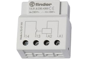 Finder 133182304300PAS inbyggd relälåda/bakre omkopplare 1NO 230VAC 12A under 250 VAC1
