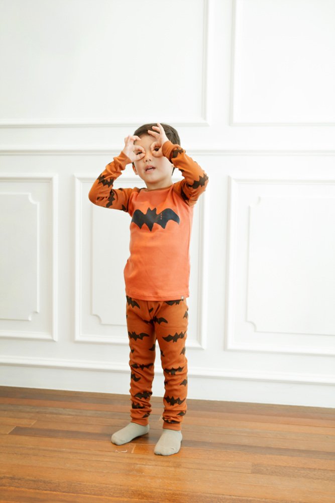 Vaenait-baby-74-122-Sugling-Kinder-Langarm-Bekleidung-Fledermausmann-Schlafanzug-Set-Batman