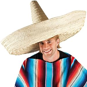 Sombrero de México – 100 cm | Sombrero Grade Méxicano | Gorra de Verano | Sombrero de Paja