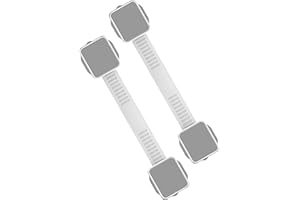 ROTOPATA Securite Placard Enfant, Bloc Porte Securite Bebe avec Adhésif Postuler à Tiroir, Frigo, Armoire, Bloque Porte Bébé Sécurité Domestique(2 Pièces)