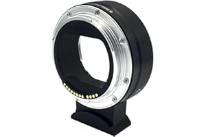 Mcoplus EF-EOS R Mount Adapter Ring für EOS EF/EF-S Objektive zur Verwendung mit spiegellosen Kameras der EOS R Serie.