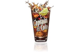 ROCHEFORT Lot 6 verres Captain Morgan Cola Verre 33 cl Verre à long drink