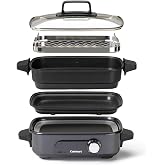 Cuisinart GRMC3E 5in1 Cook In &Ccedil;oklu Pişirici Gri