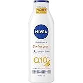 NIVEA Q10 Firming Body Lotion 250 ml,72 Hours Moisturizing, 7 Days of Tightening, Flexible Skin, Vitamin C, Collagen, Normal Skin