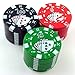 Produktbild Poker Chip Grinder Mit Pollen Catcher, Farbe kann variieren