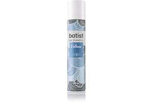 Batist Shampoo Secco Volume, Shampoo a secco per capelli strutturati e voluminosi in 3 minuti, senz'acqua, Shampoo secco per acconciature e messe in piega, per tutti i capelli, 200 ml, Made in Italy