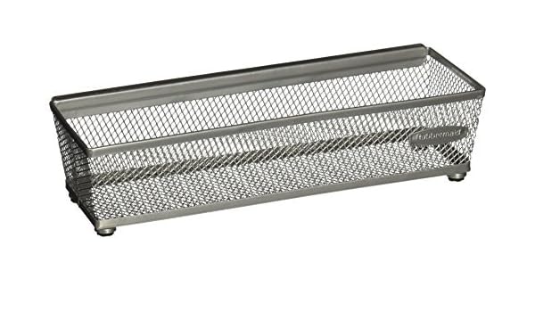 Rubbermaid Fg1f7800titnm Interlock Wire Mesh Drawer Organizer 3