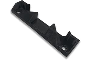 REPAIRCOFFEE Gâche de Serrure Noire Compatible avec Velux Version VES, V21 - Réparation Pièce de Rechange Rénovation Entretien Verrou Sécurité Fermeture Plaque Fenêtre Basculante de Toit Maison Store Fixation