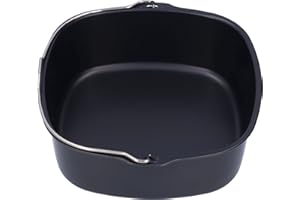 Ejoyous Foremka do frytkownicy na gorące powietrze, forma do pieczenia ciasta, Airfryer, akcesoria, patelnia do pieczenia chleba, frytkownica do HD9925 HD9860 HD9905 01 (22 cm), EJOYOUSO62CYS8TFK-12
