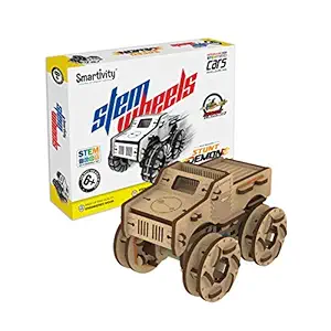 Smartivity STEMWheels Stunt Demon STEM Educational DIY Fun Toys, Educational & Construction based Activity Game for Kids 6 to 14, Gifts for Boys & Girls, Made in India