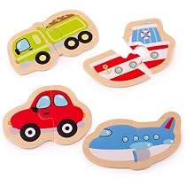 Bigjigs Toys - Pesce Giocattolo In Legno, Confezione Da 2, Gioco Cibo, Per Bambini 3+ - 6