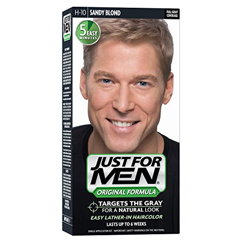 Just For Men 0885692584591 Shampoo In Hair Color Sandy Blond