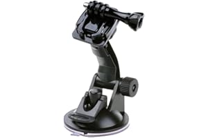 Eyeon 7cm Auto Saugnapfhalterung Windschutzscheibe Armaturenbrett Motorhaube für Go Pro Max Hero 10 9/8/7/6/5 In sta360 One X2 Go2 Kamera Saugnapfhalterung