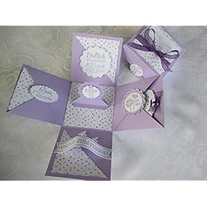 Explosionsbox zur Konfirmation