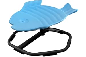 E-Solem Giostra Bambini Equilibrio Giocattoli Sensoriali Sedia Girevole per Bambini, Equilibrio Attrezzature Fisioterapia, Allenamento Coordinamento Corpo Giocattoli di Equilibrio (Blu)