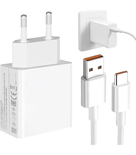 Chargeur Rapide 120W Pour Xiaomi/Redmi/POCO - Câble USB-C 1,5m Inclus - Compatible Nombreux Modèles (K80, K70, Note 14, Xiaomi 14, Etc.)