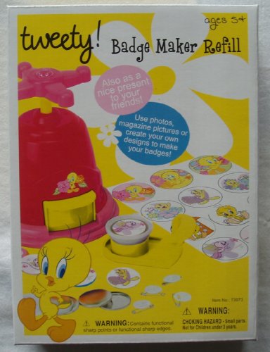Price comparison product image Kids Tweety Badge Maker Refill