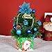 Produktbild takefuns Weihnachtsbaum, Mini Künstlicher Weihnachtsbaum takefuns Beste Wahl Weihnachten Dekoration für Tisch und Schreibtisch Tops Kleine 30 cm hoch Weihnachten Kiefer Baum perfekt für Ihr Zuhause oder Büro blau