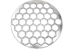 CICONY Pelmeni Mold, Dumpling Form, 37 Holes Aluminum Alloy Dumpling Mold, Kitchen Russian Dumpling Press