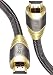 Produktbild HDMI Kabel 2.0/1.4a (Neuster Standard) Ultra HD 4K@60Hz 3D PS4 Full HD 1080p 2160p ARC Highspeed mit Ethernet - 1.5M (5 Pack) IBRA Luxury Gold