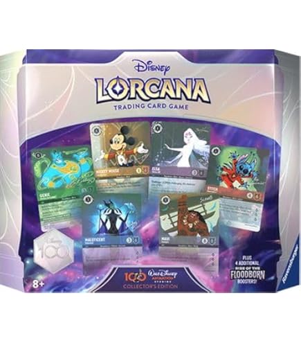 Disney Lorcana Trading Card Game ギフトセット Ravensburger Disney Lorcana TCG: The First Chapter Gift Set for