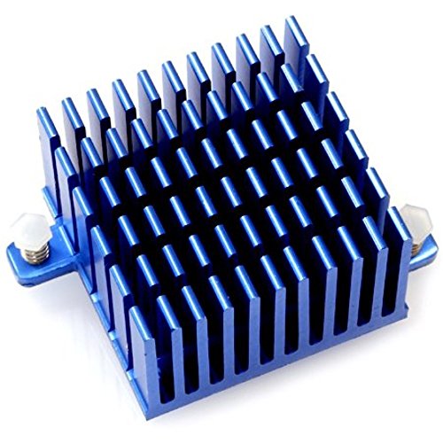 Kühlkörper 40 x 40 x 25 Blau