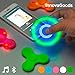 Produktbild InnovaGoods LED Spinner mit Lautsprecher und Bluetooth Farbe Rosa