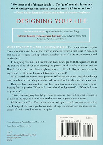 Livres Couvertures de Designing Your Life: How to Build a Well-Lived, Joyful Life