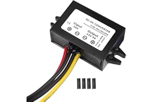 DAGORD Step Down Converter Spannungsregler Spannungswandler 24V auf 12V 5A 60W Spannungsstabilisator Spannungsbegrenzer DC-DC Buck Boost Converter für Auto LKW Mofa - Akzeptiert DC 18-36V Eingänge