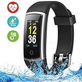 【IP68 wasserdicht und Kamerasteuerung】Entwickelt für den Sport. Semai smartwatch wasserdicht, Super wasserdicht und schweißgeschützt, genießen Sie ihre Schwimm- und anderen Sportartenzeiten total; Stellen Sie zum Aufnehmen eines Fotos eine Verbindung zu einem Mobiltelefon her und steuern Sie es mit dem Fitness-Tracker wie mit einer Fernbedienung. Sie hilft Ihnen dabei, wichtige Momente aufzuzeichnen.