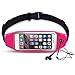 Produktbild Running Gürtel Taille Pack, shalwinn Schweiß-Reflektierende Taille Beutel mit Transparent Touchscreen, Kopfhörer Jack für 6S Plus, 6 Plus, 6S, 6, Samsung Moto Huawei und so weiter